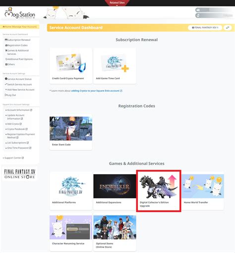 add crysta|FINAL FANTASY XIV Support Center .